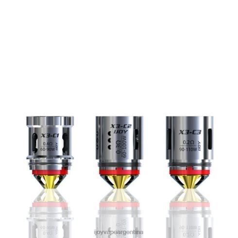 iJOY Bar Mayoreo 62DL0110 - iJOY Captain x3 bobinas de repuesto (paquete de 3)