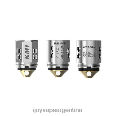 iJOY Vape Buenos Aires 62DL072 - iJOY DM bobinas de repuesto (paquete de 3)