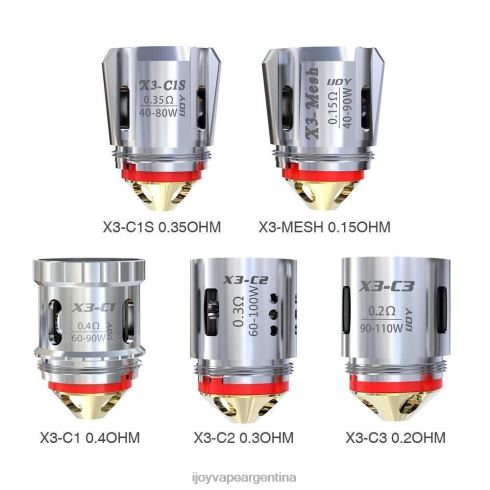 iJOY Vapes For Sale 62DL0109 - iJOY Captain x3 bobinas de repuesto (paquete de 3)