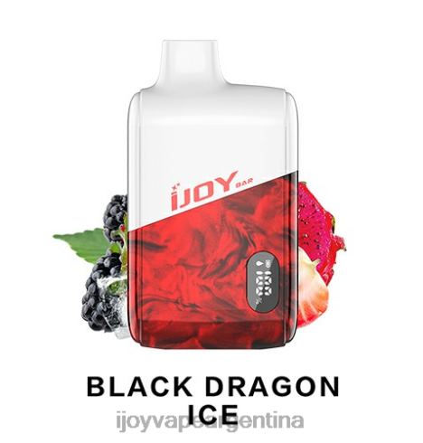 iJOY Desechable 62DL0177 - iJOY Bar IC8000 desechable hielo del dragón negro