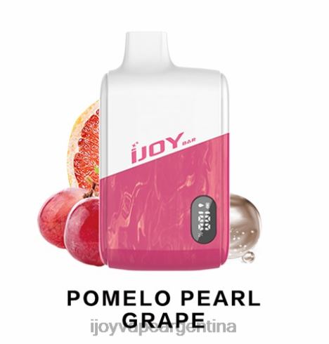 iJOY Vape Buenos Aires 62DL0192 - iJOY Bar IC8000 desechable pomelo uva perla
