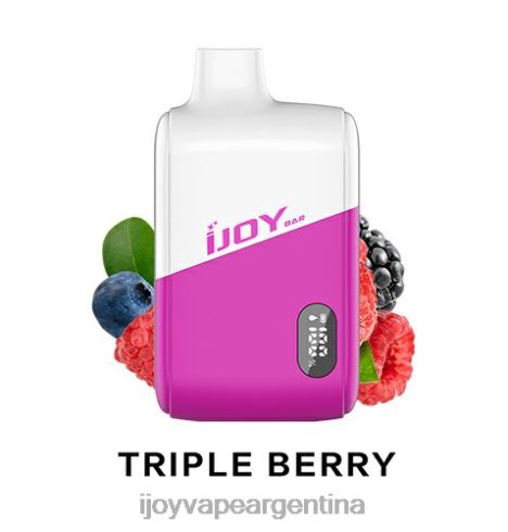 iJOY Vape Como Funciona 62DL0195 - iJOY Bar IC8000 desechable hielo de triple baya