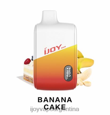 iJOY Vape Mayoreo 62DL0176 - iJOY Bar IC8000 desechable pastel de platano