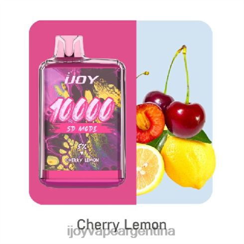 iJOY Vape Sabores 62DL0164 - iJOY Bar SD10000 desechable limón cereza