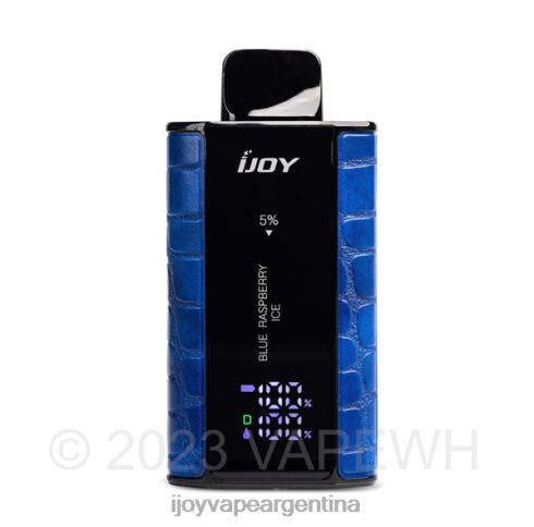 iJOY Vape Buenos Aires 62DL032 - iJOY Captain 10000 vaporizadores hielo de frambuesa azul