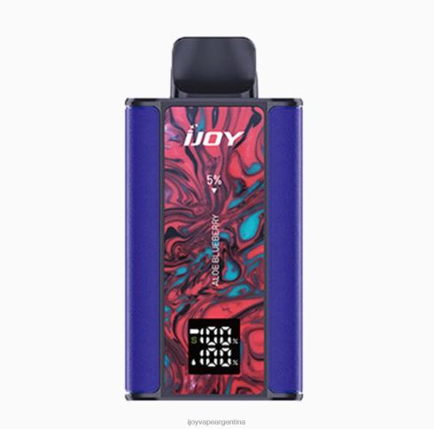 iJOY Vape Buenos Aires 62DL032 - iJOY Captain 10000 vaporizadores hielo de frambuesa azul