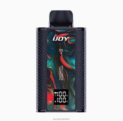 iJOY Vape Buenos Aires 62DL032 - iJOY Captain 10000 vaporizadores hielo de frambuesa azul