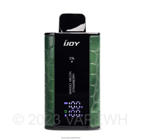 iJOY Vape Buenos Aires 62DL032 - iJOY Captain 10000 vaporizadores hielo de frambuesa azul