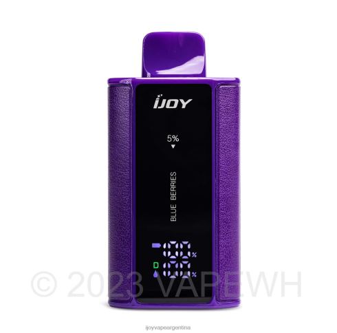 iJOY Vape Buenos Aires 62DL032 - iJOY Captain 10000 vaporizadores hielo de frambuesa azul