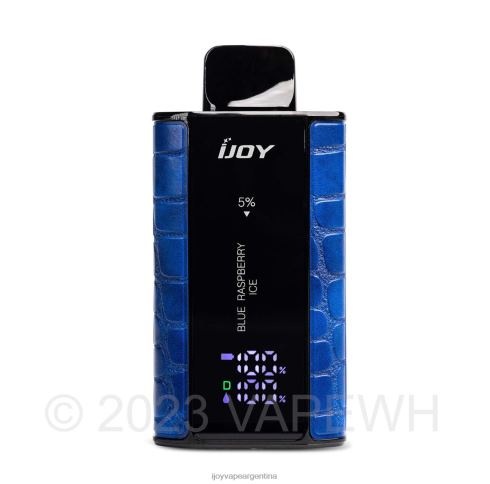 iJOY Vape Buenos Aires 62DL032 - iJOY Captain 10000 vaporizadores hielo de frambuesa azul
