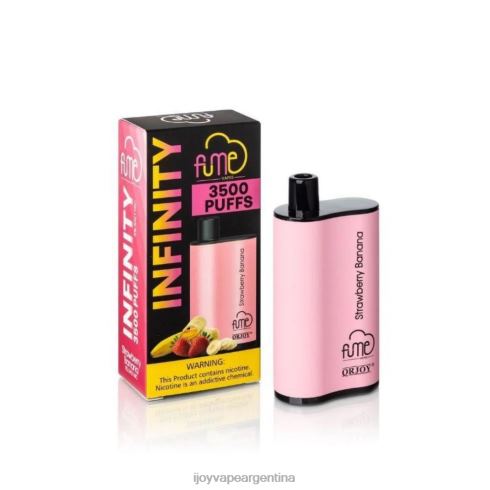 iJOY Desechable 62DL0107 - iJOY Fume Infinity desechables 3500 inhalaciones | 12ml Fresa plátano