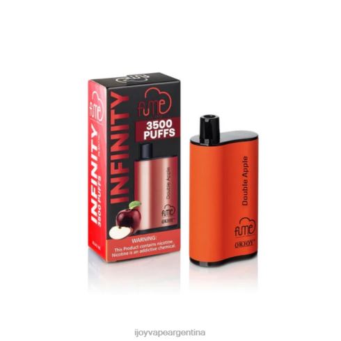 iJOY Vape Argentina 62DL0101 - iJOY Fume Infinity desechables 3500 inhalaciones | 12ml manzana doble
