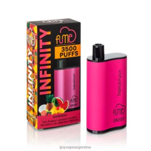 iJOY Vape Desechable 62DL0108 - iJOY Fume Infinity desechables 3500 inhalaciones | 12ml ponche tropical