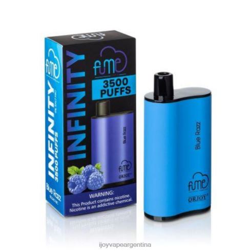 iJOY Vape Desechable 62DL068 - iJOY Fume Infinity desechables 3500 inhalaciones | 12ml Razz azul