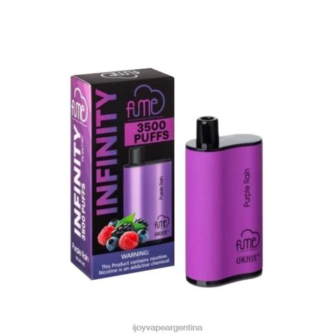 iJOY Vape Mayoreo 62DL0106 - iJOY Fume Infinity desechables 3500 inhalaciones | 12ml lluvia púrpura