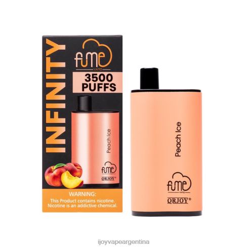 iJOY Vape Sabores 62DL0104 - iJOY Fume Infinity desechables 3500 inhalaciones | 12ml hielo de durazno
