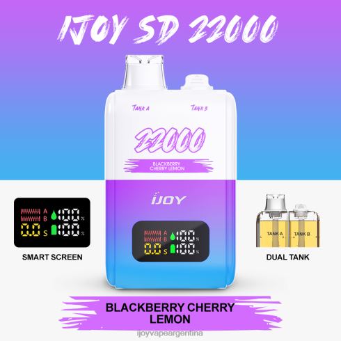 iJOY Desechable 62DL0147 - iJOY SD 22000 desechable mora cereza limón