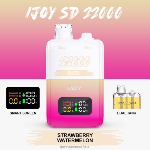 iJOY Vape Desechable 62DL0158 - iJOY SD 22000 desechable sandia fresa