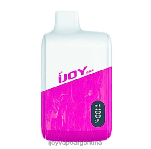 iJOY Bar Mayoreo 62DL020 - iJOY Bar Smart Vape 8000 bocanadas pomelo uva perla