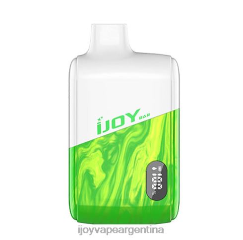 iJOY Vape Argentina 62DL01 - iJOY Bar Smart Vape 8000 bocanadas jugo de manzana